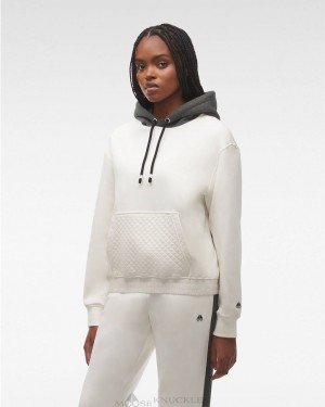 Moose Knuckles Atlantic Hoodie Tröjor Dam Plaster | MHKU-98270