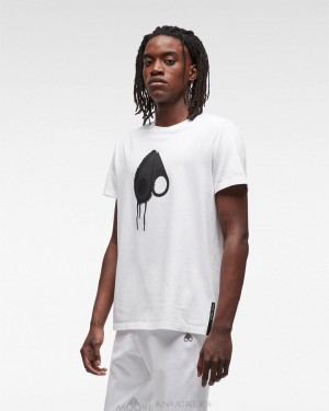 Moose Knuckles Augustine Tee Tees Herr Vita | SNUW-96271