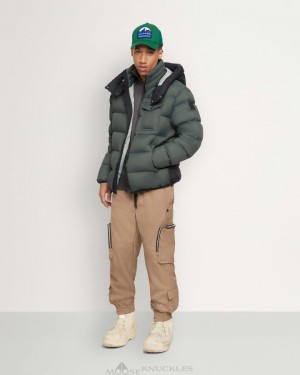 Moose Knuckles Bedstuy Jacket Jackor Herr Svarta | OWXY-07963