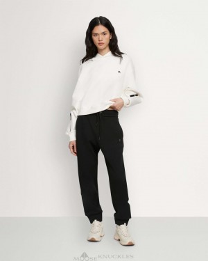 Moose Knuckles Berkley Jogger Långbyxor Dam Svarta | XKLV-51638