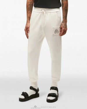 Moose Knuckles Brooklyn Jogger Långbyxor Herr Plaster | TQSI-34508
