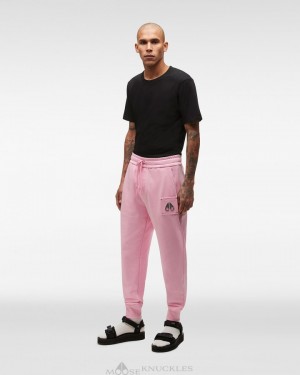 Moose Knuckles Brooklyn Jogger Långbyxor Herr Rosa | HWMB-20348