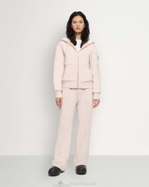 Moose Knuckles Classic Bunny Tröjor Dam Rosa | IXHJ-18529