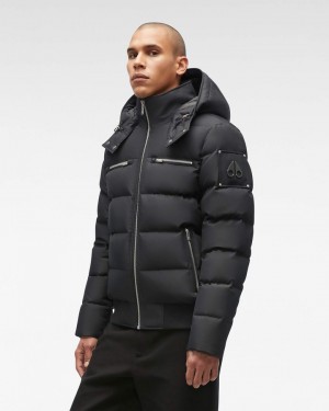 Moose Knuckles Cloud Bomber Bomberjacka Herr Svarta | CVIF-51687