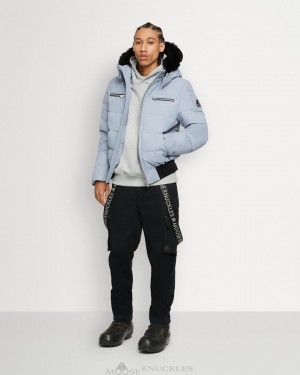 Moose Knuckles Cloud Bomber Neoshear Bomberjacka Herr Svarta | ABEF-34567