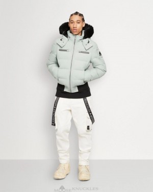 Moose Knuckles Cloud Bomber Neoshear Bomberjacka Herr Svarta | JLMI-29531