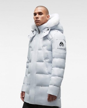 Moose Knuckles Cloud Parka Neoshear Parkas Herr Nimbus Cloud / Natural Shearling | WLKI-36248