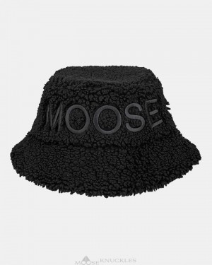 Moose Knuckles Cobble Bucket Hat Hatt Herr Svarta | CBOT-82617