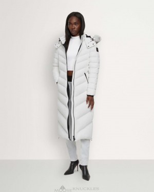Moose Knuckles Cooper Lake Parka Shearling Parkas Dam Grå | AHZU-39467