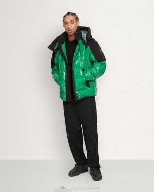 Moose Knuckles Dugald Puffer Jackor Herr Svarta | NBYW-96703