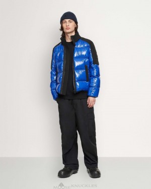 Moose Knuckles Dugald Puffer Jackor Herr Svarta | FTPX-76203