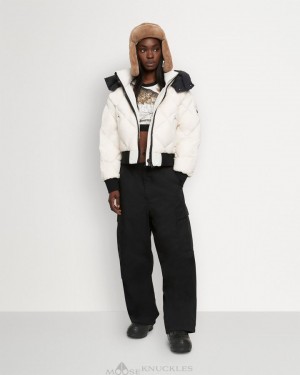 Moose Knuckles Flightweight Bankhead Bomber Bomberjacka Dam Plaster | RXCA-01457