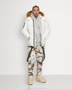 Moose Knuckles Gold 3q Jacket Shearling Jackor Herr Bruna | CRBK-43801