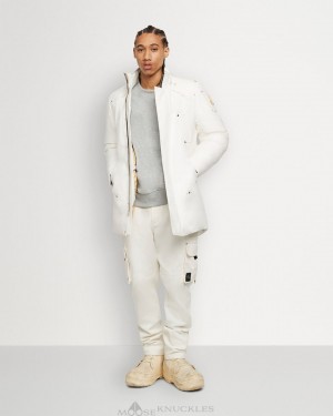 Moose Knuckles Gold Stirling Parka Neoshear Parkas Herr Bruna | QZLU-14927