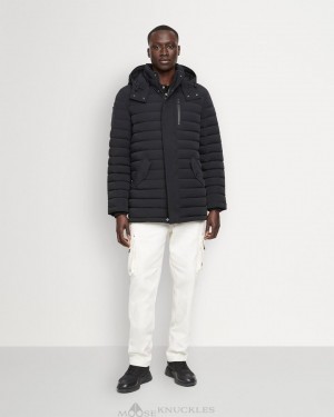 Moose Knuckles Greystone Jacket Jackor Herr Svarta | OLSN-54283