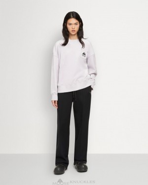 Moose Knuckles Lafayette Pant Långbyxor Dam Svarta | RKVQ-71928