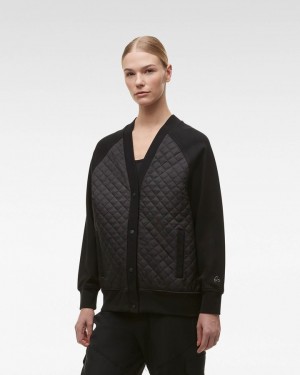 Moose Knuckles Oakwood Cardigan Tröjor Dam Svarta | EGQI-27039