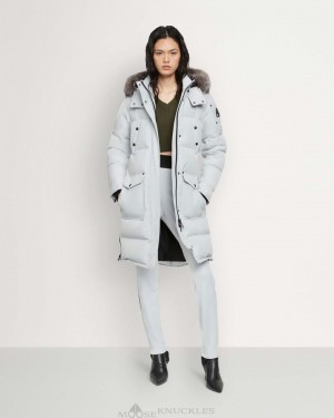 Moose Knuckles Onyx Causapscal Parka Parkas Dam Grå | IMEW-79586