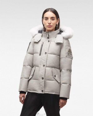 Moose Knuckles Original 3q Fur Jackor Dam Grå | VOWL-96874