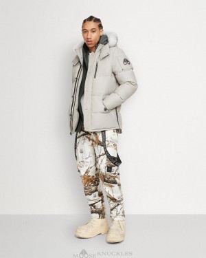 Moose Knuckles Original 3q Jacket Shearling Jackor Herr Grå | YAZH-94176
