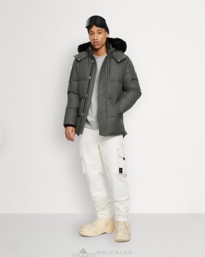 Moose Knuckles Original 3q Jacket Shearling Jackor Herr Svarta | ZQJO-38265