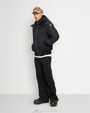 Moose Knuckles Original Ballistic Bomber Bomberjacka Herr Marinblå | DREN-40512