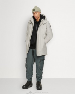 Moose Knuckles Original Saint Ulric Parka Parkas Herr Marinblå | NCHG-28749