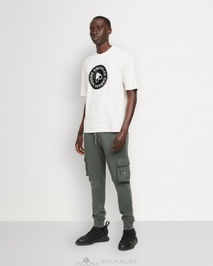 Moose Knuckles Payne Tee Tees Herr Plaster | AVKP-01758