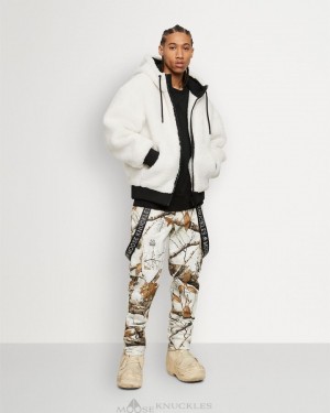 Moose Knuckles Rumson Zip-up Tröjor Herr Svarta | SPZC-51802