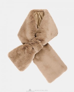 Moose Knuckles Sackett Scarf Halsduk Dam Wood Smoke | HAVU-05491