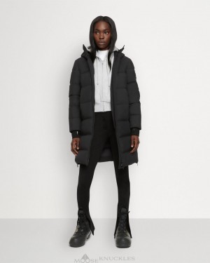 Moose Knuckles Salteaux Jacket Jackor Dam Svarta | GUMW-82165