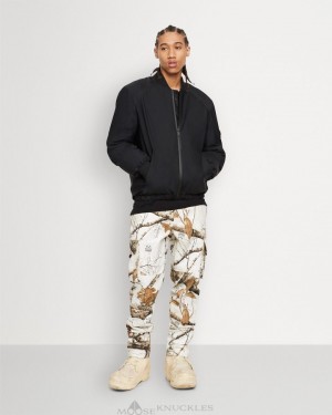 Moose Knuckles Sussex Bomber Bomberjacka Herr Svarta | VWTK-51204