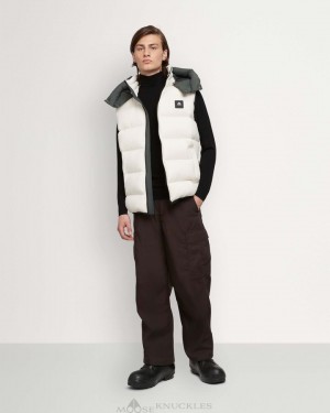 Moose Knuckles Sycamore Vest Vests Herr Plaster / Forest Hill | KARB-15234