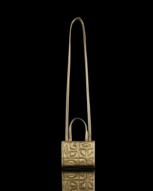 Moose Knuckles Telfar Small Shopping Bag Väskor Dam Guld | JNHA-29487